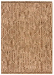 Tappeto per interni ed esterni in colore naturale 200x290 cm Nora Diamond - Flair Rugs