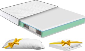 Materasso Memory e Molle Singolo 90x190 cm H25 Dispositivo Medico 1 Dormidea Deluxe...