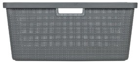 Cesto portabiancheria grigio , 46 l Jute - Curver