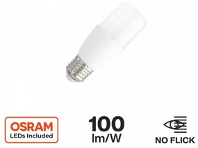 Lampada LED SOTTILE E27 9W, T37, 100lm/W - OSRAM LED Colore Bianco Freddo 6.000K