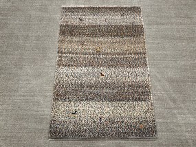 Gabbeh Tappeto persiano 130 x 80 Grigio (Iran) Annodato A Mano