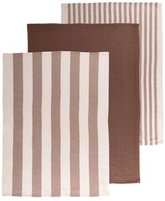 Set di strofinacci in cotone 3 pz 51x74 cm Marra – Tiseco Home Studio