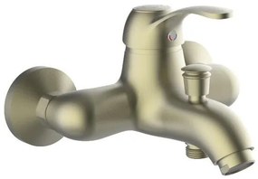 Rubinetto per vasca Distri per muro bronzo ramato