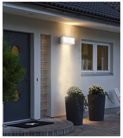 Applique Line Design - E27 Bianca IP65 per Esterni Base E27