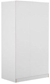 Armadio a 2 ante bianco 180 cm BREMEN Beliani