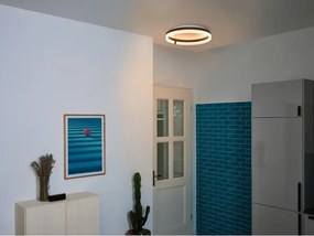 Osram - Plafoniera LED DECOR CIRCLE LED/32W/230V Ø 50 cm nero/bianco