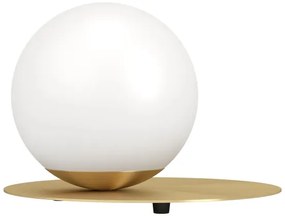 Eglo 39954 - Lampada da tavolo ARENALES 1xE27/40W/230V oro