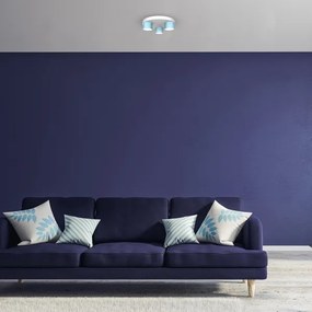 Plafoniera DIXIE 3xGX53/11W/230V blu