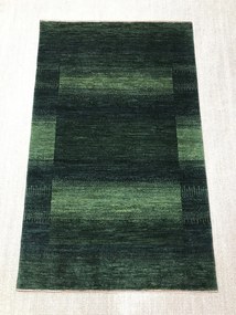 Loribaft Tappeto persiano 90 x 150 Verde (Iran) Annodato A Mano