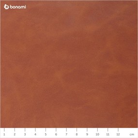 Sedia da ufficio in similpelle marrone cognac Erik - Actona