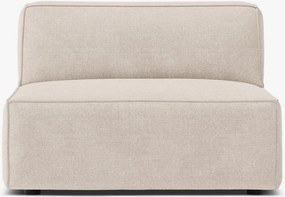 Modulo centrale Jodie con schienale in tessuto Liberty – L80 cm