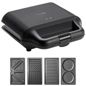Concept SV3055 - Macchina per i panini 4in1 700W/230V nero