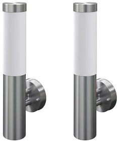 Lampioncini Moderni Da Giardino İn Acciaio İnox İnterno Ed Esterno,2 /