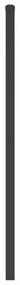 Testiera in metallo nero 107 cm