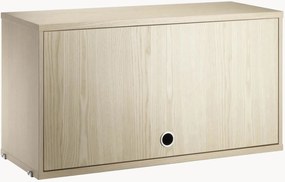 Armadietto con anta ribaltabile String System, larg. 78 x prof. 30 cm
