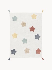 Tappeto per bambini fatto a mano in cotone Stars, lavabile