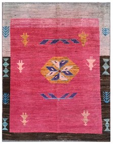 Berber Tappeto 150x200 (Pakistan) Annodato A Mano