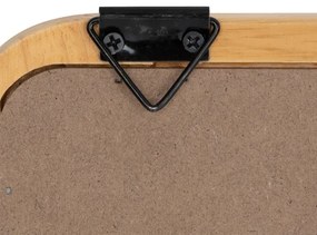 Atmosphera - Specchio da parete KIM 116x35 cm albero di caucciù