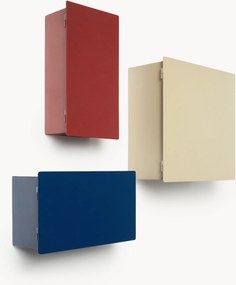 Set di 3 mensole da parete in metallo Kelly