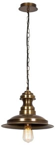 Lampadario a sospensione su cavo SIVANI 1xE27/40W/230V bronzo