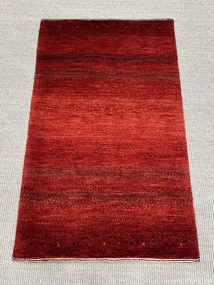 Loribaft Tappeto 70 x 110 Rosso (Iran) Annodato A Mano