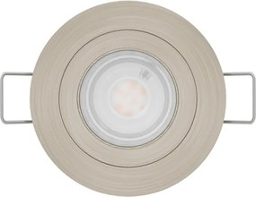 Eglo 902252 - Faretto LED da incasso per bagno BARRANCO 1xGU10/4,5W/230V IP44 finitura cromata