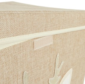 Bieco - Scatola portaoggetti con coperchio - cerbiatto Ella