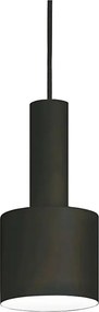 Ideal Lux - Lampadario a sospensione con filo HOLLY 1xE27/60W/230V diametro 12 cm nero