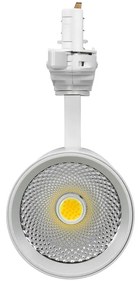 Faro LED 40W Trifase CCT Bianco Variabile Angolo 38/60° dimm. TRIAC Colore Bianco Variabile CCT