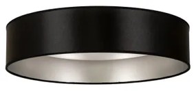 Duolla - Plafoniera LED ROLLER LED/24W/230V diametro 45 cm nero/argento