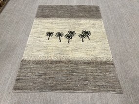 Gabbeh Tappeto 150 x 210 Marrone (Iran) Annodato A Mano