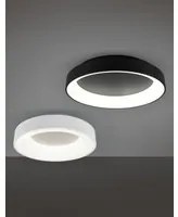 Plafoniera da Interno a Led in Metallo Bianco Opaco