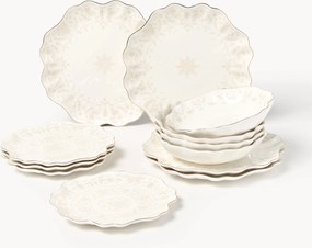 Servizio di piatti natalizio Lumos, 4 persone, 12 pz