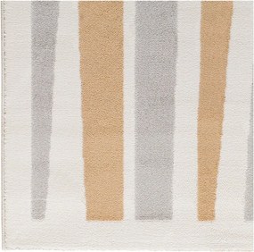 Tappeto grigio chiaro/color crema 80x150 cm Flora – Universal