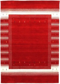 Loribaft Tappeto 300x200 Rosso (Indian) Realizzato A Mano