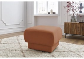 Pouf arancione Bourbon - Bobochic Paris