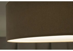 Duolla - Lampada LED da soffitto CORTINA LED/26W/230V Ø45 cm 4000K marrone