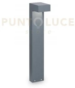 Sirio paletto ip65 h.60cm 1 luce attacco gx53 antracite