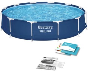Piscina da giardino con struttura 366 x 76 cm Bestway 56706
