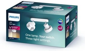 Philips 50602/31/P0 - Luce Spot a LED BUKKO 2xLED/4,5W/230V