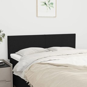 Testiere 2 Pz Nere72x5x78/88 Cm İn Tessuto /