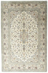 Kashan Tappeto 200 x 300 Beige (Iran) Annodato A Mano