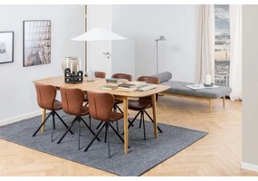 Tavolo da pranzo pieghevole con piano in rovere 180x90 cm Montreux - Actona