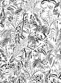 Jean Paul Gaultier Tapete Kenya - Noir