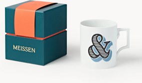 Westwing x MEISSEN, Tazza fatta a mano con motivo decorativo Initials