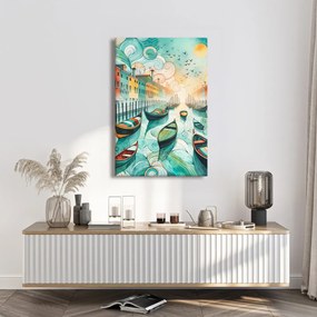 Quadro su tela – Venezia romantica al tramonto