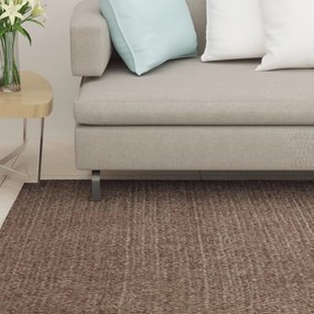 Tappeto İn Sisal Naturale 80x150 Cm Marrone /