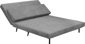 Divano letto grigio 87 cm Mallory - Støraa