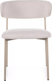 Sedia Elton D Brego beige chiaro / rovere – 56x46x80 cm