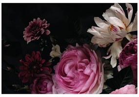 Carta da parati autoadesiva – Bouquet di fiori in dettaglio